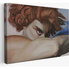 Trezon Düşmüş Meleğin Gözyaşları Tablosu, Alexandre Cabanel Fallen Angel's Eyes TABLOSU-5384