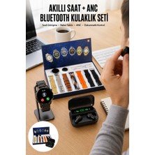 Hace Bazaar Yeni Model Akıllı Saat ve Ucuz Kaliteli Bluetooth Kulaklık Amoled Ekran Aynalı