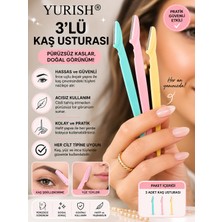 Yurish 3'lü Kaş Usturası – Hassas, Güvenli ve Pratik Bakım