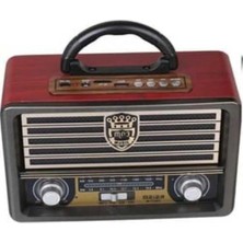 L'edoren Eskitme Nostalji Tasarımlı Bluetoothlu Radyo 113BT Ekran Tipi ile Şık Tasarım