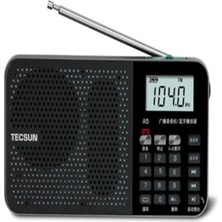 L'edoren Tecsun A5 Taşınabilir Şarjlı Cep Radyosu Bluetooth Hoparlör Fm Radyo Mp3 Çalar & Ses Kayıt Cihazı