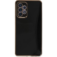 Drop Tedarik Samsung Galaxy A52 Kılıf Volet Silikon - Siyah