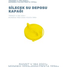 Yerli Silecek Su Depo Kapağı Transit V.184 2001> Mondeo 1993>2000 Fiesta 1996>