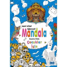 Renas Store Çocuklar Için Mandala Mavi