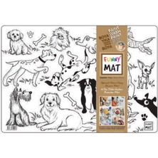 Renas Store Funny Mat - Köpekler 33,5X48CM