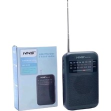 L'edoren NS-8138 Fm Am Sw 3 Bandlı El Tipi Taşınabilir Cep Radyosu Pilli Radyo