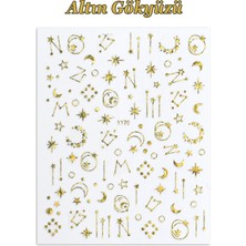 Easy Beauty Nail Art Sticker Kendinden Yapışkanlı, Tırnak Süsleme, Tırnak Dövmesi Stikır