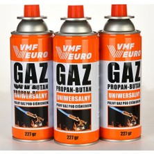 Renas Store Remtas Vmf Eurogaz Kamp Ocak Gazı Valfli Kartuş 227GR - 3 Adet