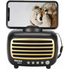 L'edoren Meier M-V17BT Mini Boy Fm Radyo Taşınabilir Standlı Hoparlör