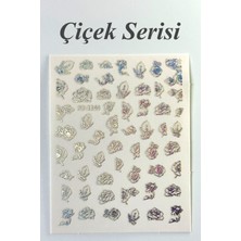 Easy Beauty Nail Art Sticker Kendinden Yapışkanlı, Tırnak Süsleme, Tırnak Dövmesi Stikır