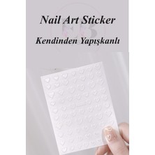 Easy Beauty Nail Art Sticker Kendinden Yapışkanlı, Tırnak Süsleme, Tırnak Dövmesi Stikır