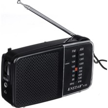 L'edoren K-258 Taşınabilir Cep Radyosu Deprem Çantasına Uygun Fm Radyo Kaliteli Şık Radyo