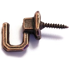 Just Cheap Store Vidalı Kanca, Askı Küçük - 15X23MM, Eskitme  - 1 Adet