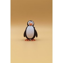 Rodopiva Hareketli Şirin Penguen Anahtarlık - Hareketli Anahtarlık Çanta Süsü Charm