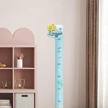 Uravas Store Sevimli Sarı Zürafa   Yeşil Dinazor   Deniz Kızı   Roket  Ağaç Boy Ölçüsü Sticker