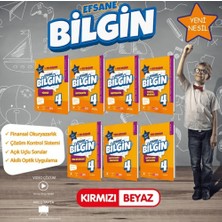Kırmızı Beyaz Yayınları 4. Sınıf Efsane Bilgin Set