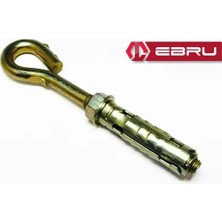 Uravas Store Gömlekli Kancalı Kapalı Çelik Dübel M8 - 50 Adet