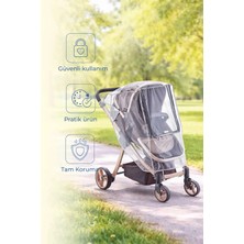 TeknoKapsül Babyjem Bebek Arabası Yağmurluğu