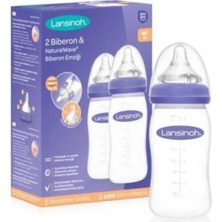 TeknoKapsül Lansınoh 2'li biberon Seti 240ML