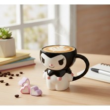 Renas Store Sanrio Kuromi Kapaklı Kupa
