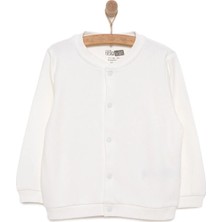 TeknoKapsül Ebebek Hello Baby Hellobaby Unisex Basic Hırka Bisiklet Yaka Uzun Kol