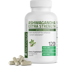 Bronson Ash. Extra Strength Stress & Mood Support With Bioperine - Non Gmo Formula, 120 Vegetarian Capsules
