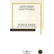 Renas Store Yunus Emre Hayatı ve Bütün Şiirleri - Hasan Ali Yücel Klasikleri