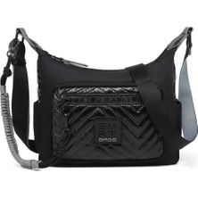Smart Bags Parlak Kumaş Çapraz Askılı Kadın Postacı Çantası 3251