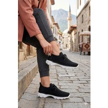 Pepita B042 Rahat Esnek Bağcıksız Günlük Yürüyüş Kadın Spor Ayakkabı
