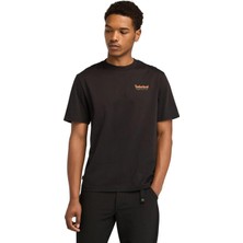 Timberland Rugged Active Gear Back G Siyah Erkek Kısa Kol T-Shirt