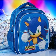 Wiggle Sonic Okul Çantası Kabartmalı