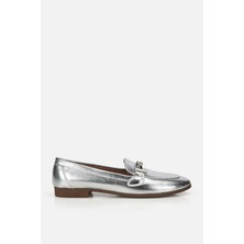 Yaya By Hotiç Kadın Lame Toka Detaylı Metalik  Loafer