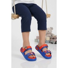 Walkway Saks Hafif Esnek Eva Taban Unisex Çocuk Terlik 4505 F-P