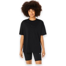 Asics 2032C843  Logo Tee Siyah Kadın T-Shirt