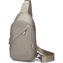Smart Bags Metalik Kumaş  Bodybag Postacı Çantası Kadın 1239
