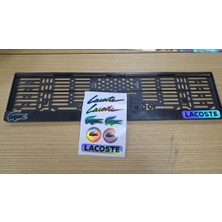 Şimika Siyah Plakalık Universal Klipsli (2 Adet) Lcst Etiket Set (2 Set)