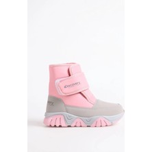 Discovery Expedition Gri - Pembe Kız Çocuk Kar Botu Frıbord-G