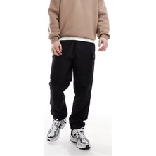 Timberland Woven Badge Ripstop Cargo Pant Erkek Siyah Eşofman Altı TB0A656F0011