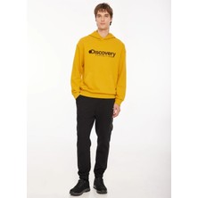 Discovery Expedition Hardal Erkek Kapüşon Yaka Loose Fit Nakışlı Sweatshirt D3WM-SWT28