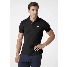 Helly Hansen Drıftlıne Polo Erkek Siyah Tshirt HHA.50584-HHA.990