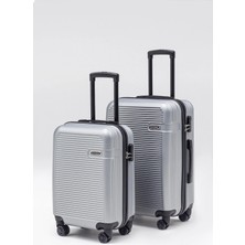 Wander Bag Wander 3000 2’li Valiz Seti Orta Kabin Boy Bavul 360° Döner Teker