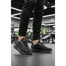 BST-654 M Siyah Erkek Spor Ayakkabı