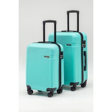 Wander Bag Wander 3000 2’li Valiz Seti Orta Kabin Boy Bavul 360° Döner Teker