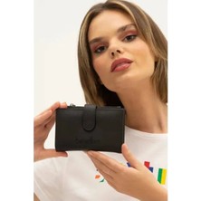 United Colors Of Benetton Siyah Kadın Cüzdan BNT-1300