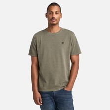 Timberland Dunstan Rıver Garment Dye Short Sleeve T Erkek Yeşil Tshirt TB0A5YAYA581