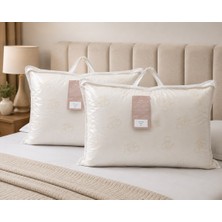 Kupon 2li Doğal Pamuklu Yastık 2X800GR Çantalı (50X70)