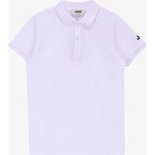 Jeep Beyaz Erkek Çocuk  Polo T-Shirt J4WB-TST7705
