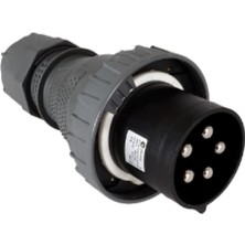 Tp Electric 3150-301-0310 5X160A Alpha Düz Fiş Vidalı IP67