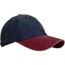 Winners Iki Renkli Taşlanmış Eskitme Kombin Ithal Erkek Kadın Snapback Şapka