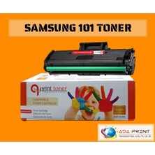 QPRİNT TONER Qprint Toner 1500 Sayfa Yüksek Kapasite Çipli Samsung Uyumlu ML-2165 Ile Uyumlu D101 Muadil Toner